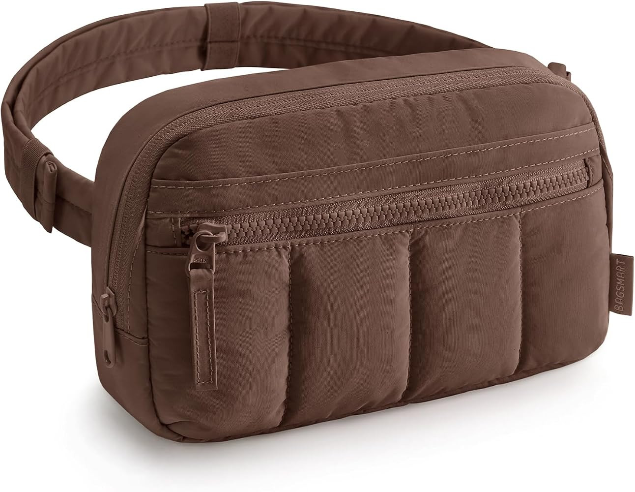 BAGSMART Fanny Packs for Women Cross Body, Quilted Puffy Belt Bag with Pockets, Fashion Waist Pac... | Amazon (US)