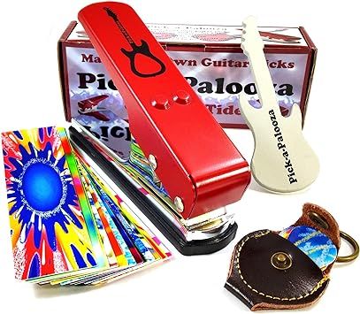 Pick-a-Palooza DIY Guitar Pick Punch Mega Gift Pack - the Premium Guitar Pick Maker - Includes Le... | Amazon (US)