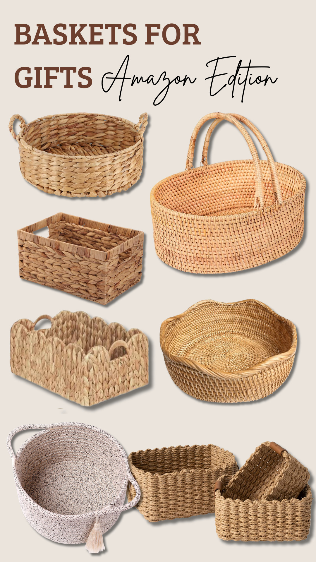 Gift basket essentials 🤎 Perfect for creating your own Mother’s Day or special occasion gift sets. So many cute and practical options—all linked!

#LTKStyle #LTKFinds #AmazonFinds #GiftIdeas #GiftBasket #MothersDayGifts #AmazonHome #HomeDecorFinds #EasyGifting #GiftInspo 

 #LTKMothersDay #LTKU