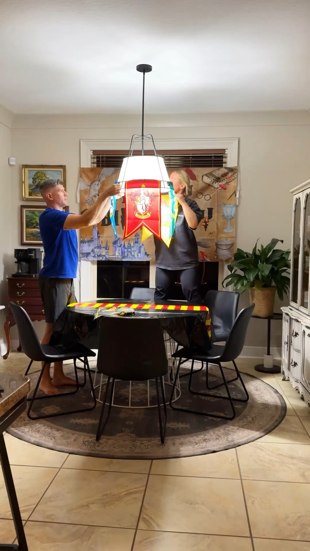 Anyone else constantly lose the tape while you are wrapping presents or is it just me? I got all of these decorations from Amazon and it was super easy and inexpensive to give my boy a pretty cool Harry Potter Birthday suprise⚡️
Most of the gifts were from Walmart and Amazon as well and dont ask me about the sensory kit😆 It was a wing and a prayer that one happened! #harrypotter #birthdaydecoration #harrypotterfan #momlife #harrypotterbirthday #griffendor

#LTKFamily #LTKKids #LTKParties