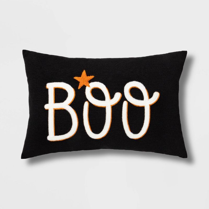 Boo Halloween Decorative Pillow - Hyde & EEK! Boutique™ | Target