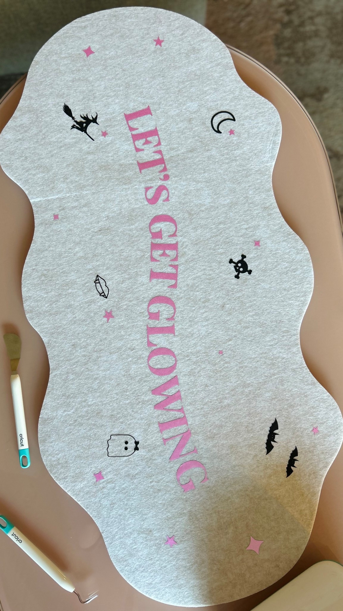 Where beauty meets Halloween… 🎀👻🖤 Loving this sign I made with my Cricut Joy!

All you need are a few supplies, make your graphics on Canva, and upload to Cricut Design Space. ✨

Feeling inspired? ✂️ Shop everything on Amazon below ↓

#LTKSeasonal #LTKHome