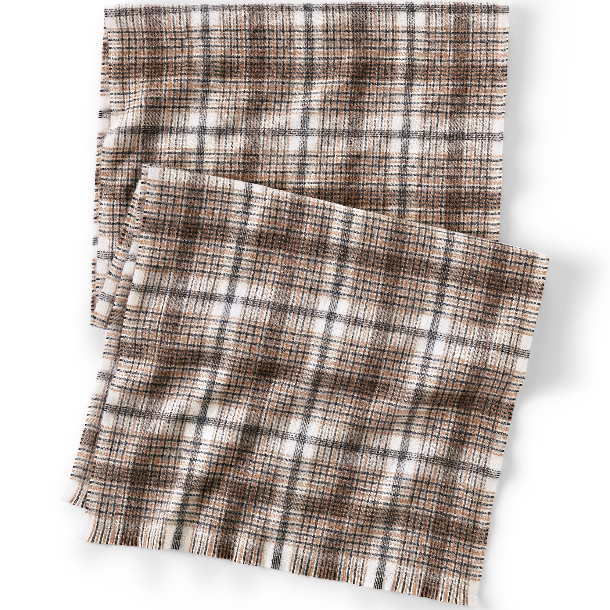CashTouch Pattern Winter Scarf | Lands' End (US)