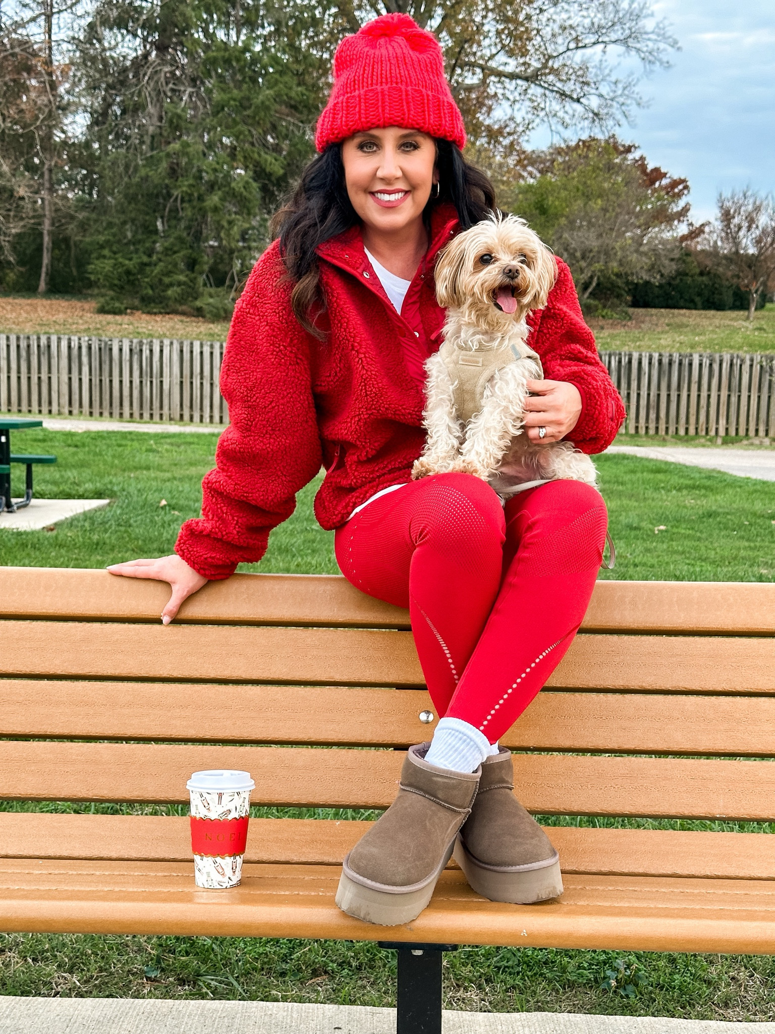 Red Athleisure 
Holiday Athleisure 

#LTKHoliday #LTKFitness #LTKActive