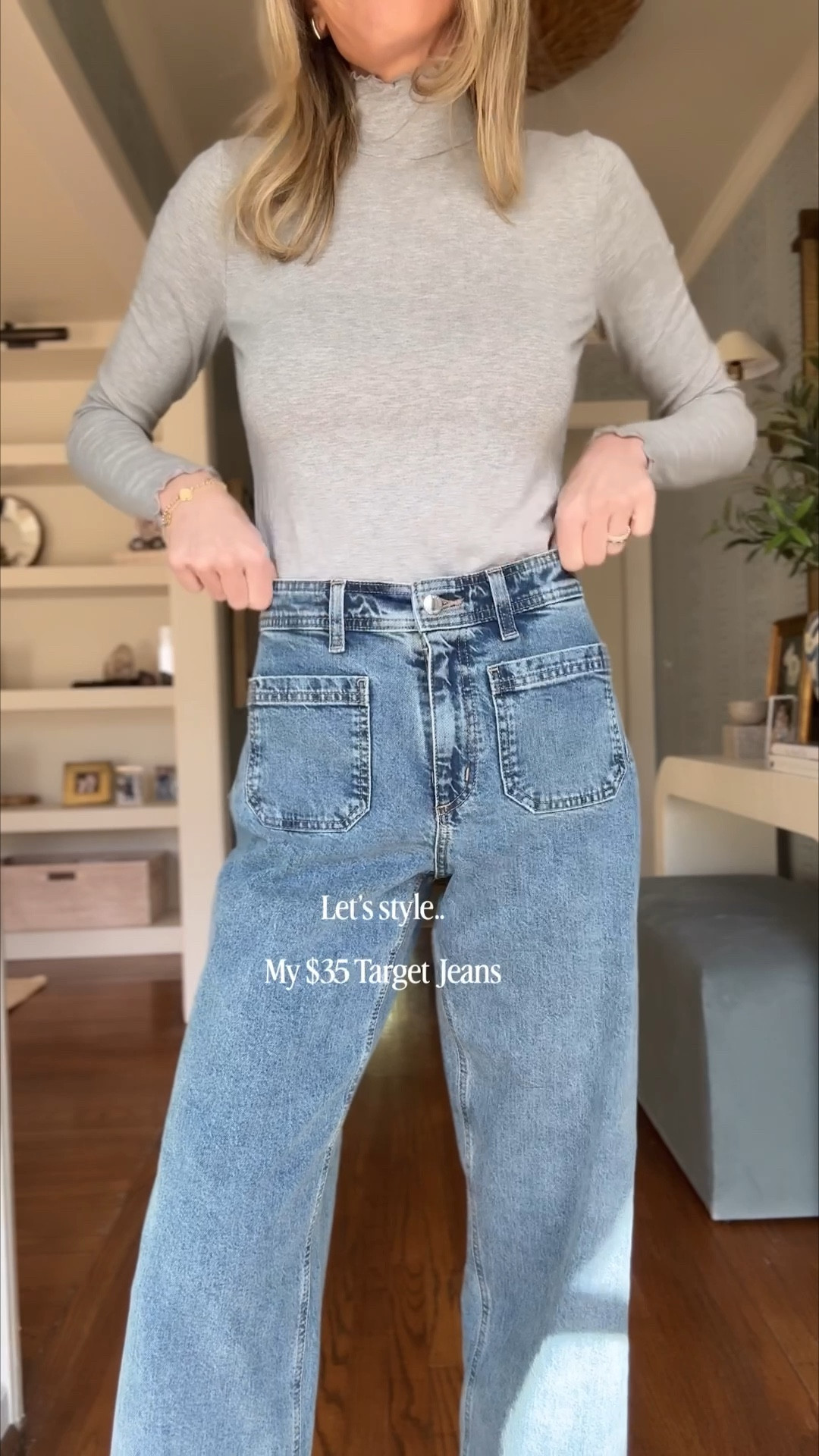 Well these are a keeper! Obsessed with the wash and slouchy fit of these. Perfect for spring too! Size 2! 