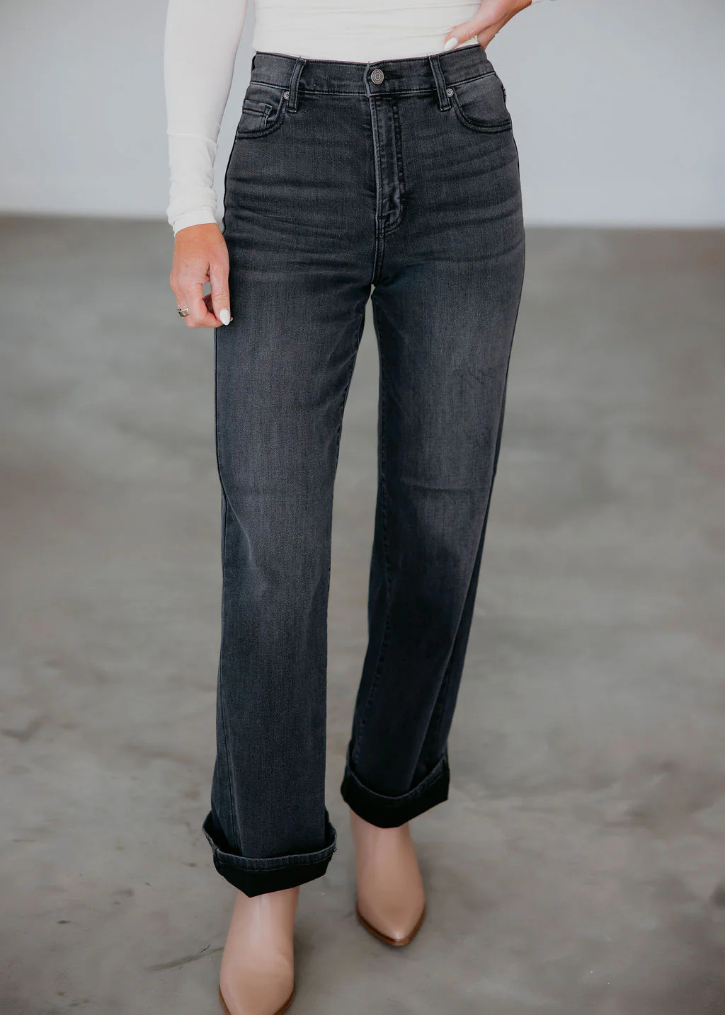 Wren Hidden Dad Jeans | Lauriebelles