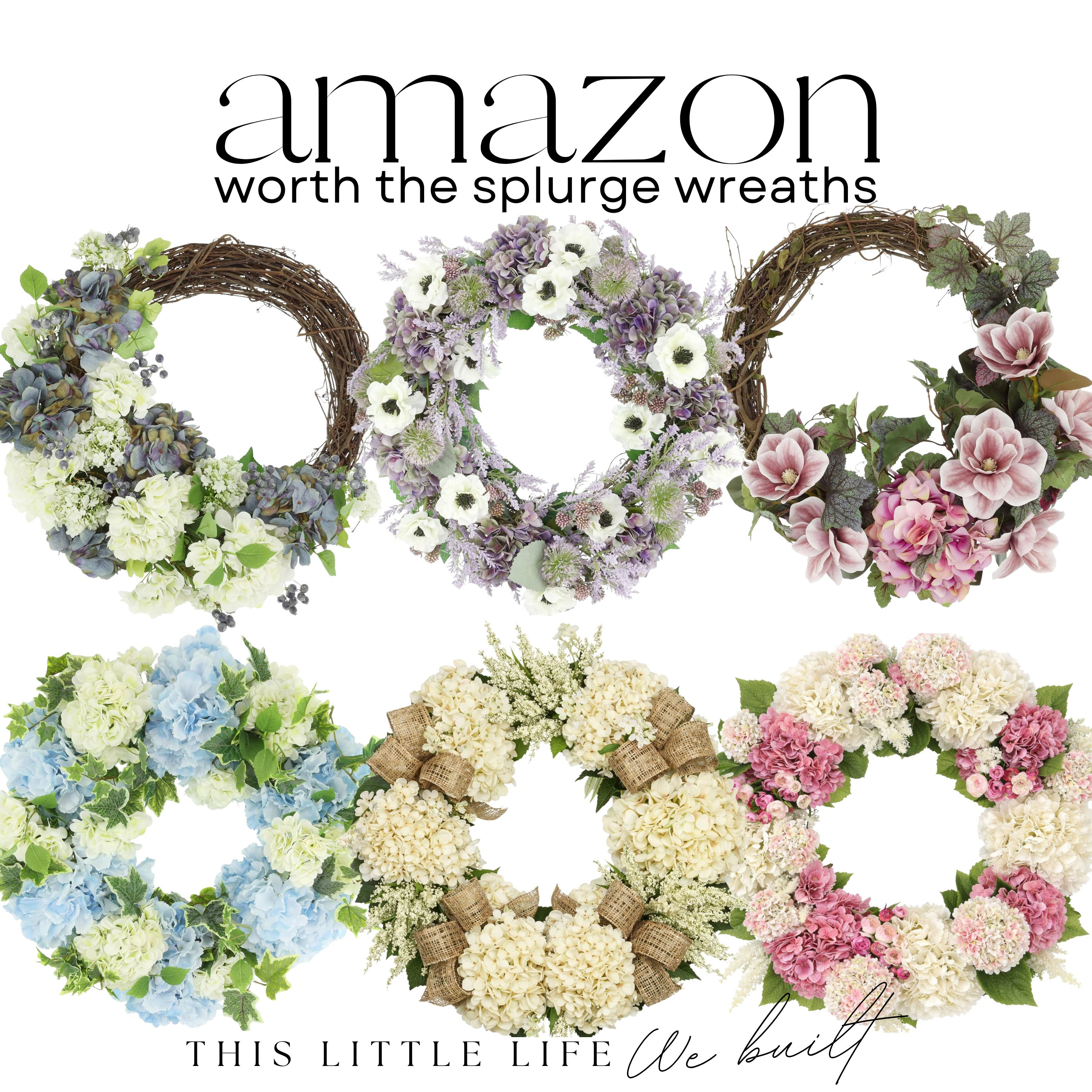 Worth the Splurge Spring Wreaths from Amazon!
Amazon Home / Spring Porch Decor / Spring Decor / Spring Home / Aesthetic Wreaths / Floral Wreaths / Neutral Home Decor /  

 #LTKSeasonal #LTKHome