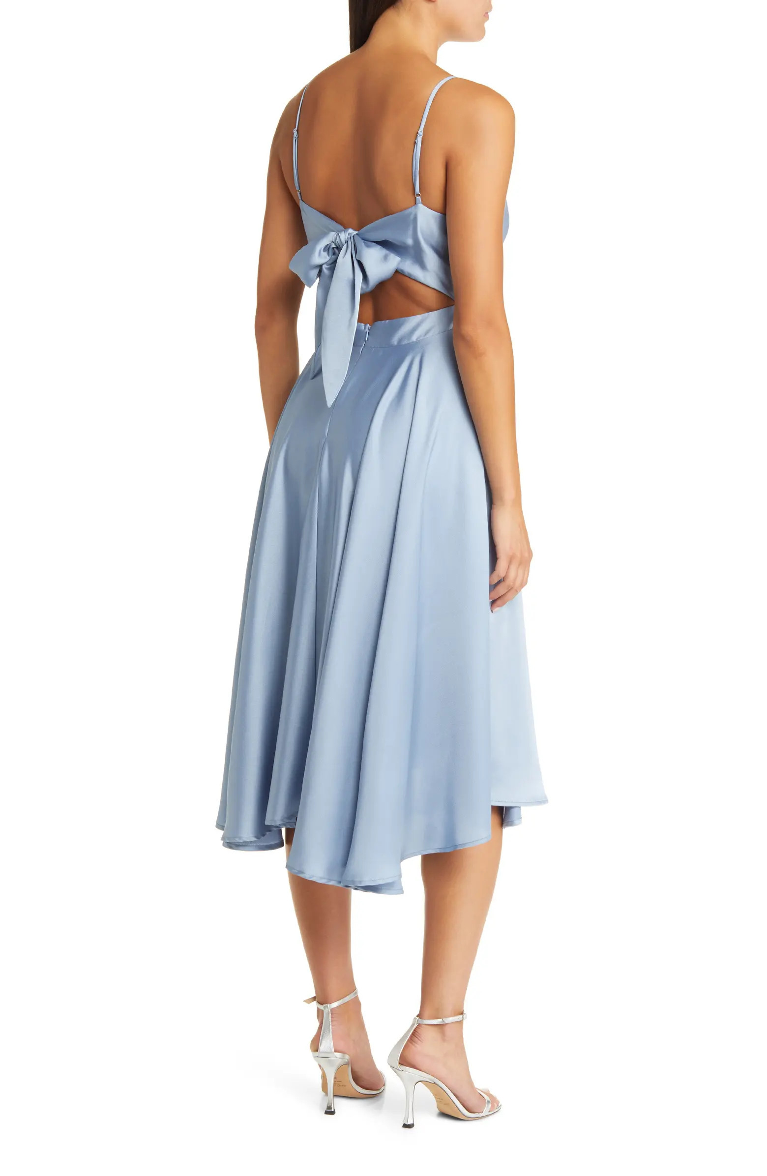 Days Like Today Satin High-Low Dress | Nordstrom