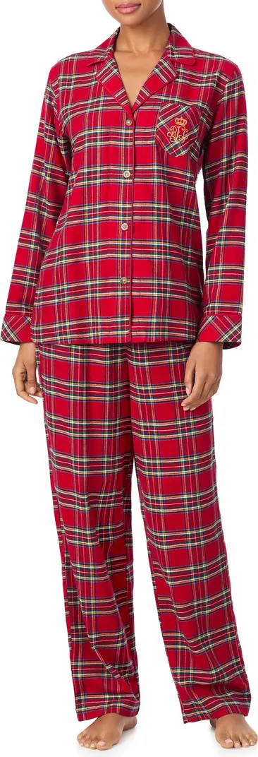Lauren Ralph Lauren Cotton Blend Pajamas | Nordstrom | Nordstrom
