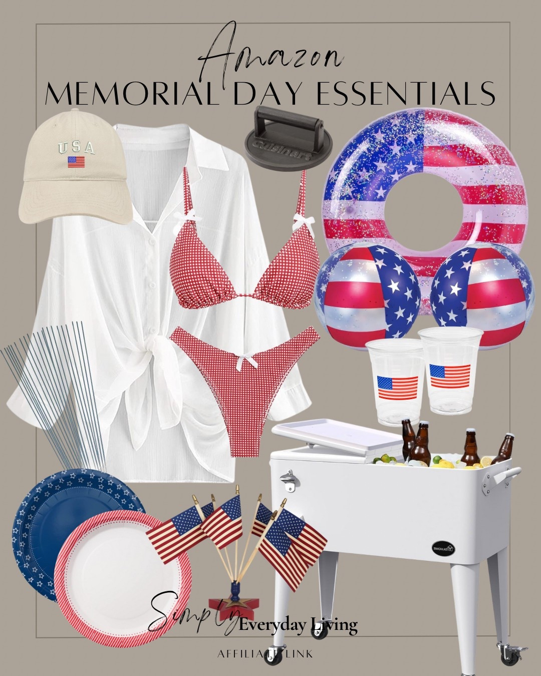 Amazon Memorial Day essentials 

#LTKParties #LTKSeasonal