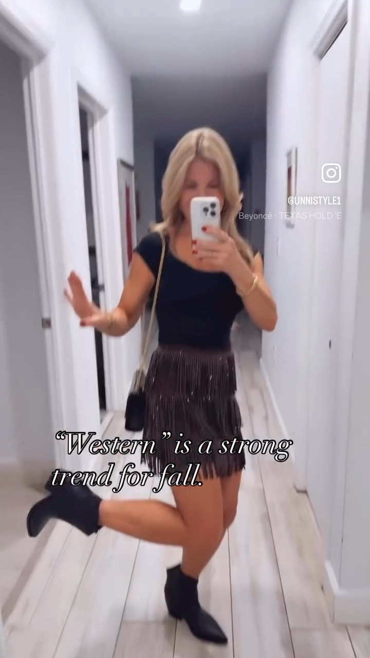 We still love Western wear. It’s always cute and comfortable! I pulled together this outfit with TTS items from @zara and Nordstrom. I’m 5’4” and unapologetically 60 years young. Boots are TTS and super comfy  

#LTKShoeCrush #LTKFindsUnder100 #LTKSeasonal