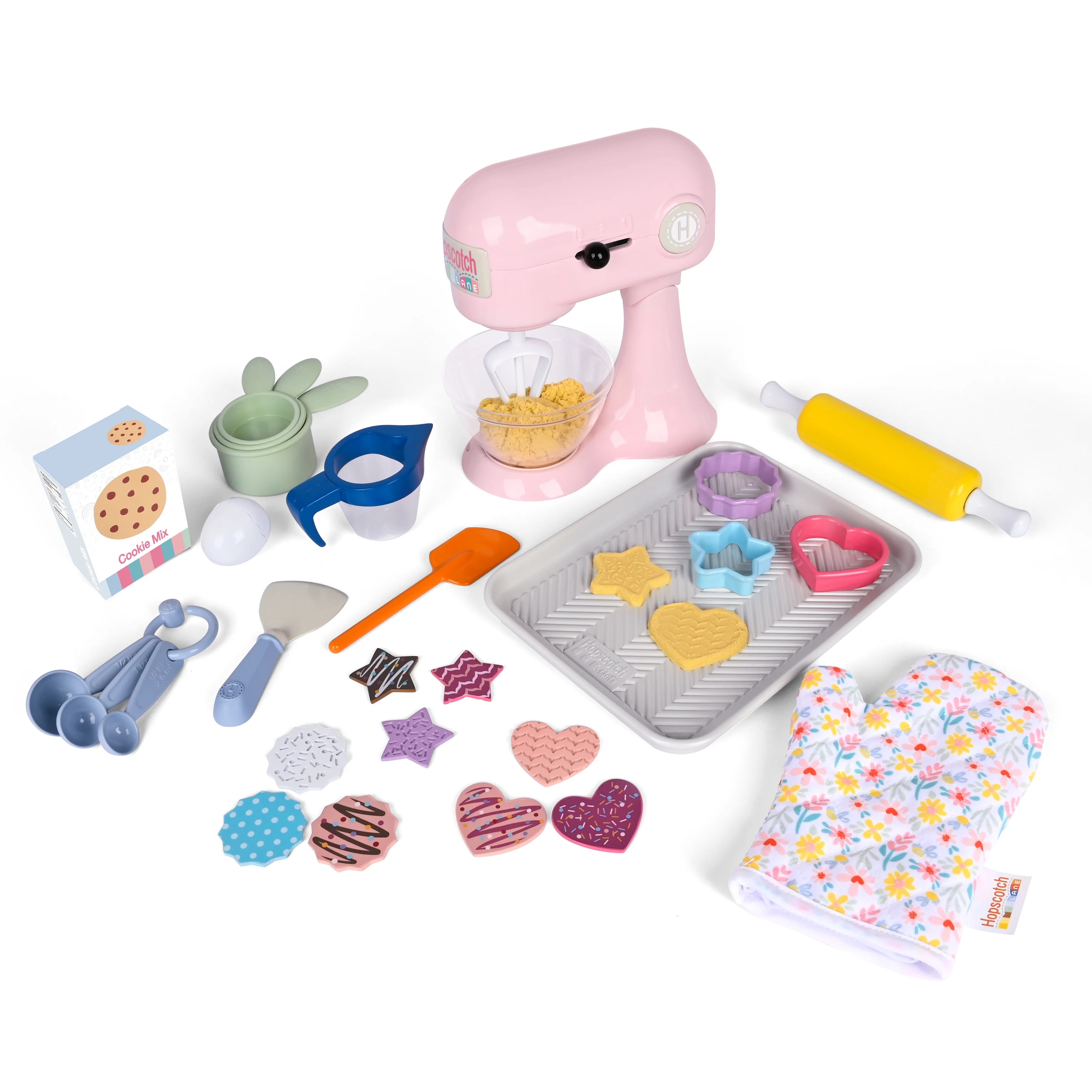 Hopscotch Lane Let’s Bake Together 20 Piece Set – Baby Doll Baking Set for Children Ages 3 an... | Walmart (US)