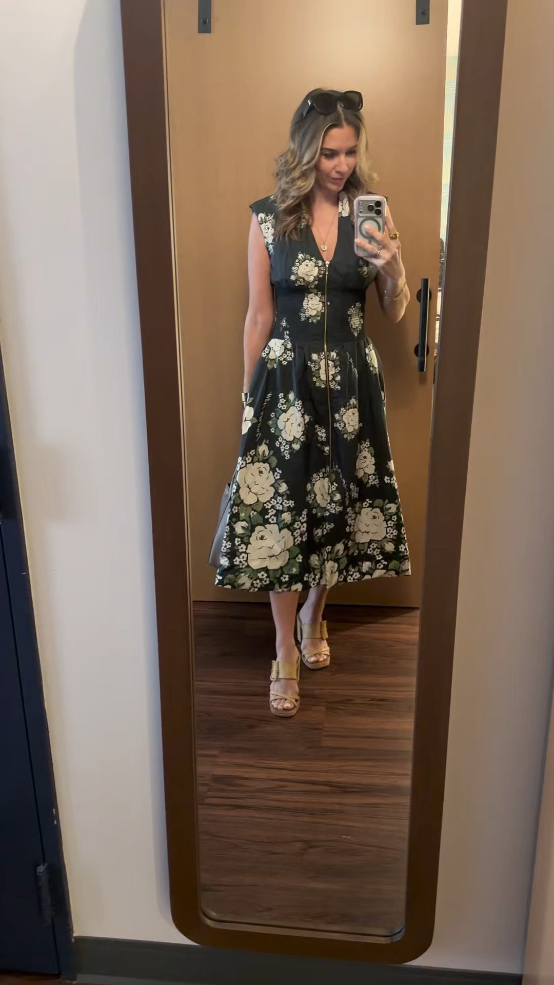 I have this dress is a couple of colors already- I just love the silhouette!  This new pattern is so perfect for the shift in seasons


#LTKootd #LTKSeasonal #LTKspringtrends
