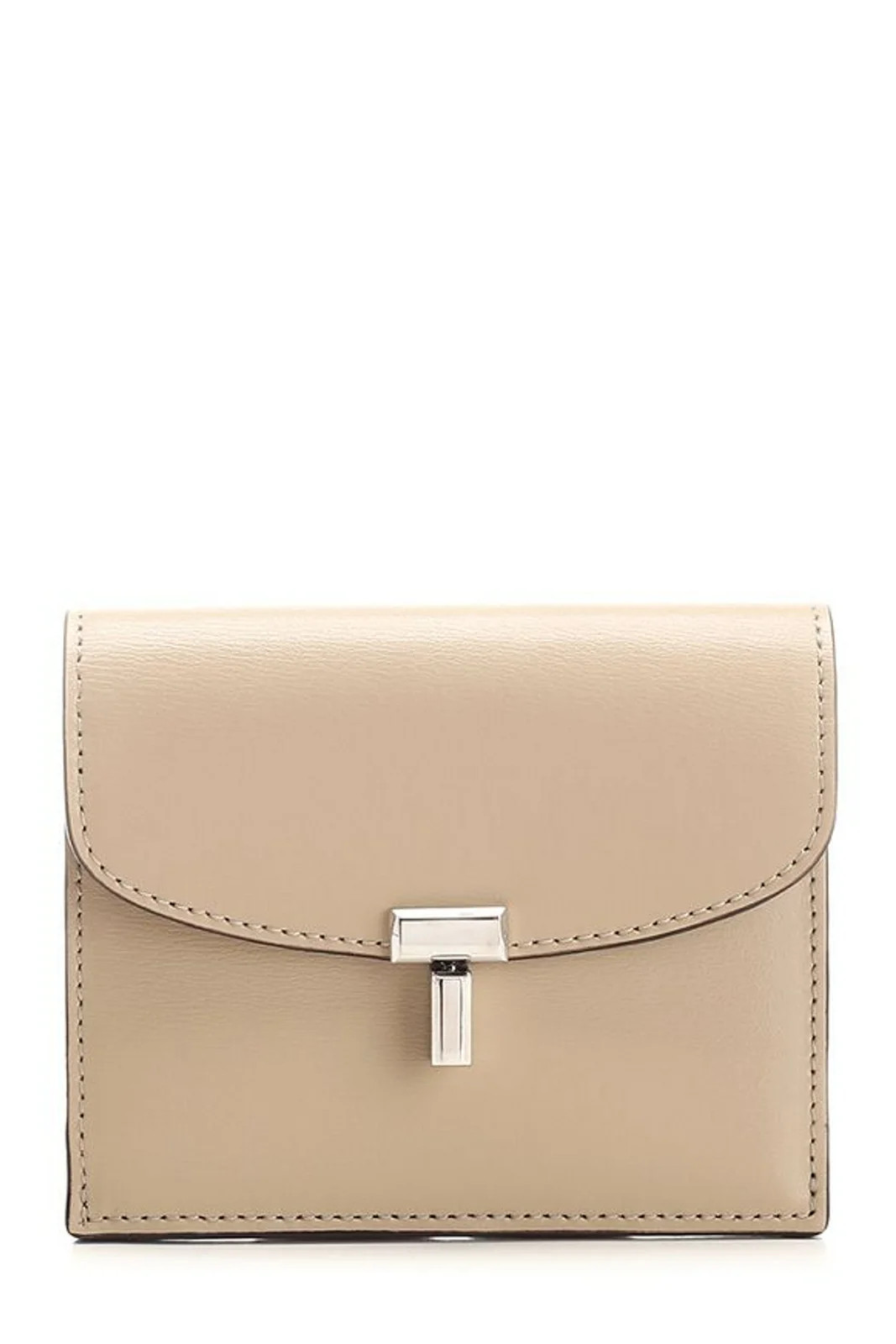 Totême T-Lock Small Card Holder | Cettire Global