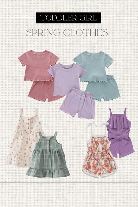 Toddler Girl Spring Clothes

#LTKSeasonal #LTKkids #LTKfindsunder50