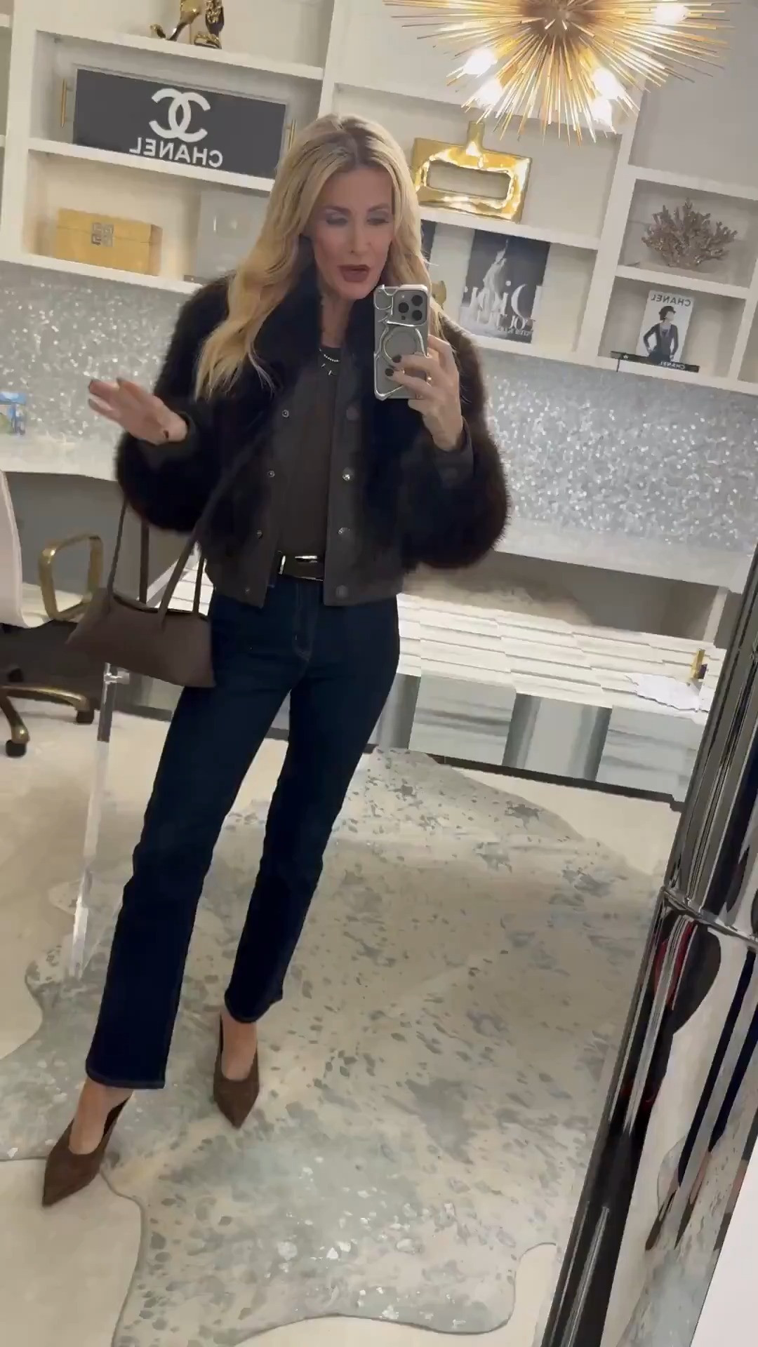 These are the kind of everyday staples I reach for when I want to look pulled together but stay comfortable. The jacket adds just the right amount of structure, while these $50 jeans have the perfect rise and length for an easy, flattering fit. This outfit works for errands, casual meetings, or weekend plans when you want polished without trying too hard. I’m wearing an XS in the jacket and size 24 x 28 in the jeans, and they fit true to size. 

 

#LTKootd #LTKOver40 #LTKFindsUnder100