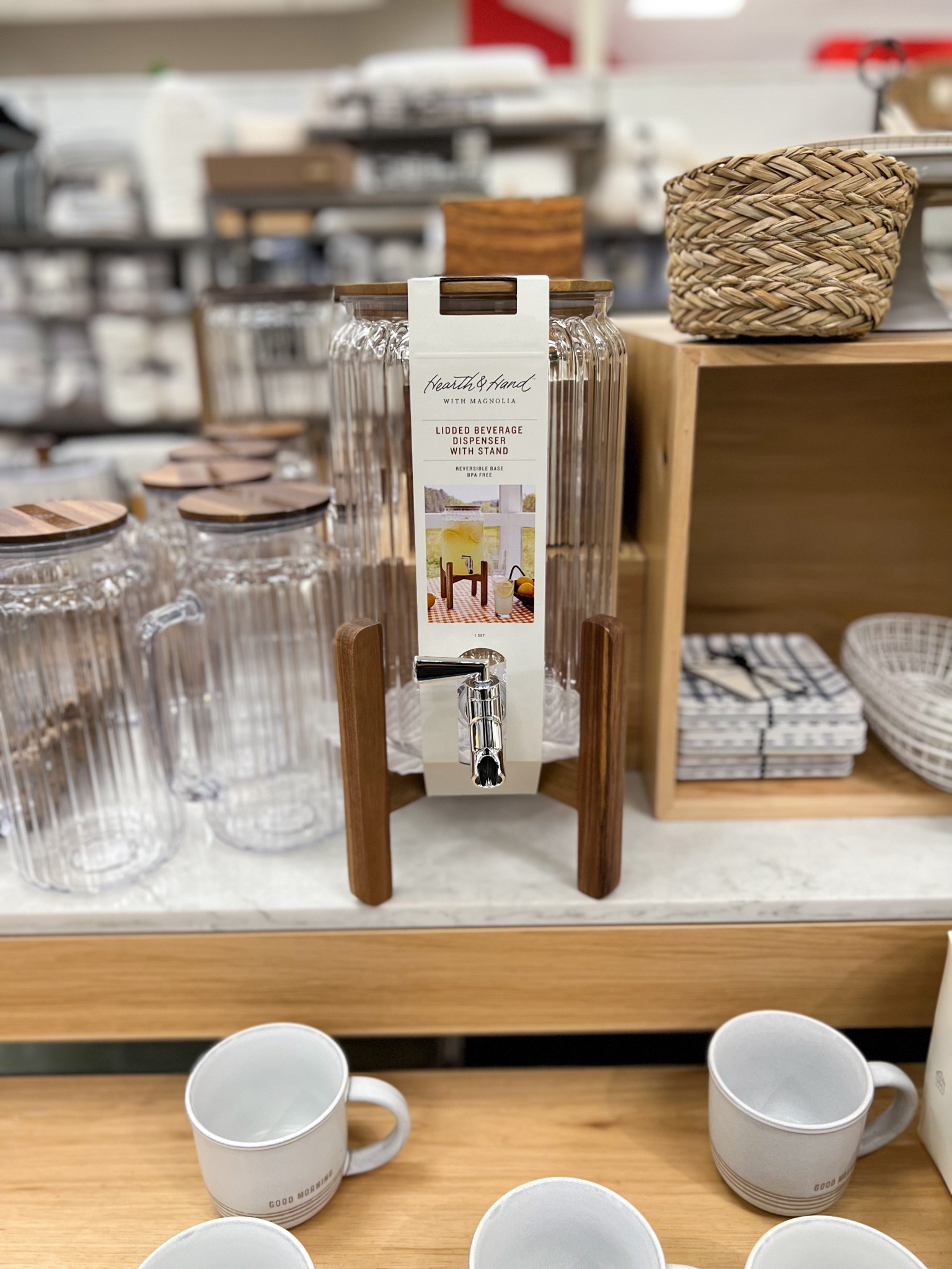 Hearth & Hand liquid beverage dispenser (ribbed style) 

summer home, spring decor, new at Target 

#LTKsalealert #LTKhome #LTKSeasonal