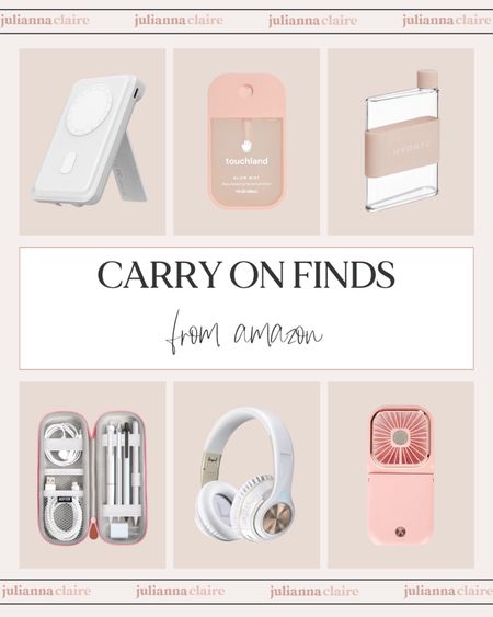 Amazon Carry On Essentials 🛩

carry on // amazon finds // travel bag // amazon travel // travel backpack // amazon travel essentials

#LTKtravel #LTKFind #LTKunder100
