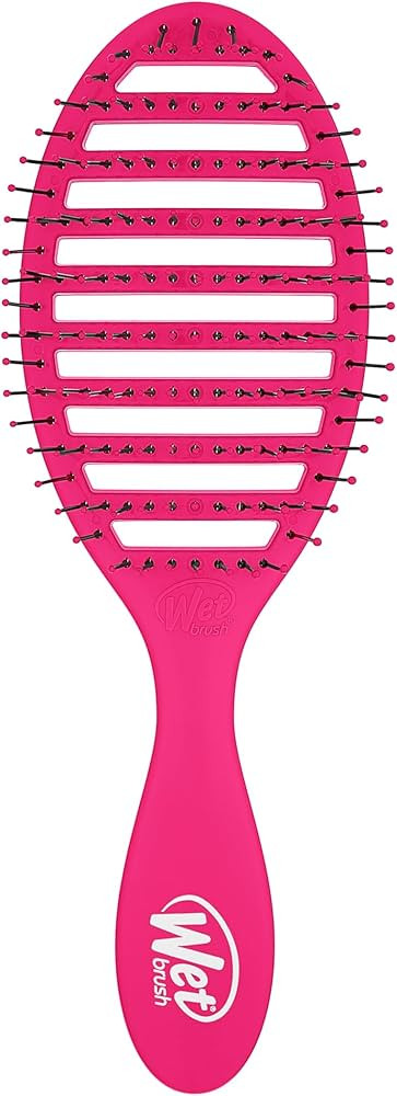 Wet Brush Speed Dry Hair Brush - Pink - Vented Design and Ultra Soft HeatFlex Bristles Are Blow D... | Amazon (US)