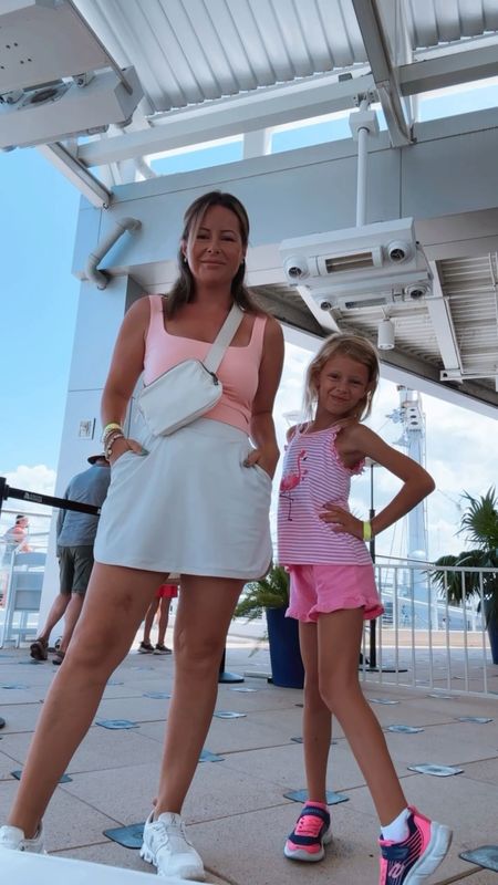 Mommy and me Florida Aquarium summer outfit inspo 🥰 🐠 🌊 🦈  

#LTKFamily #LTKTravel #LTKKids