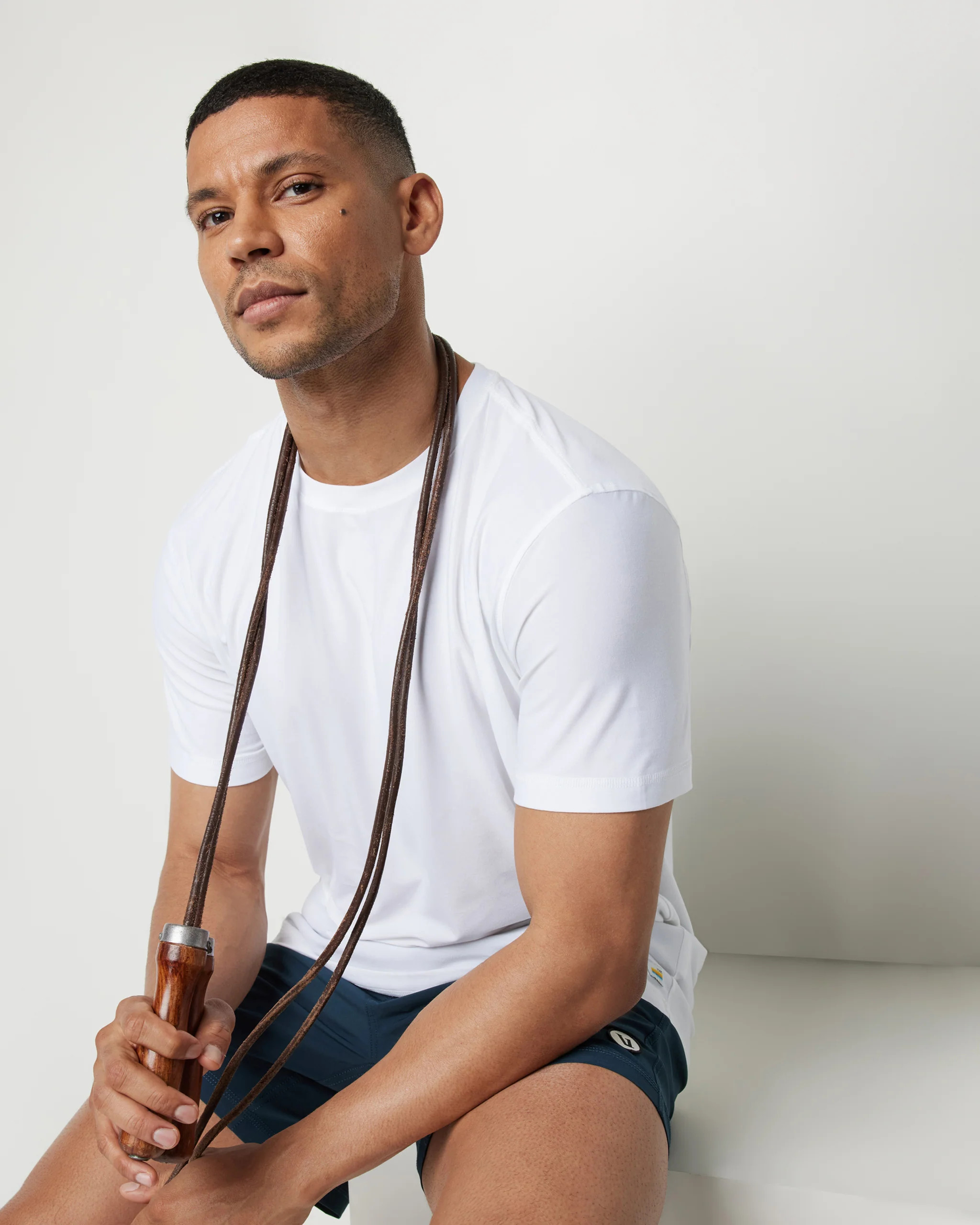 Strato Tech Tee – Men's White Tech Shirt – Vuori | Vuori Clothing (US & Canada)