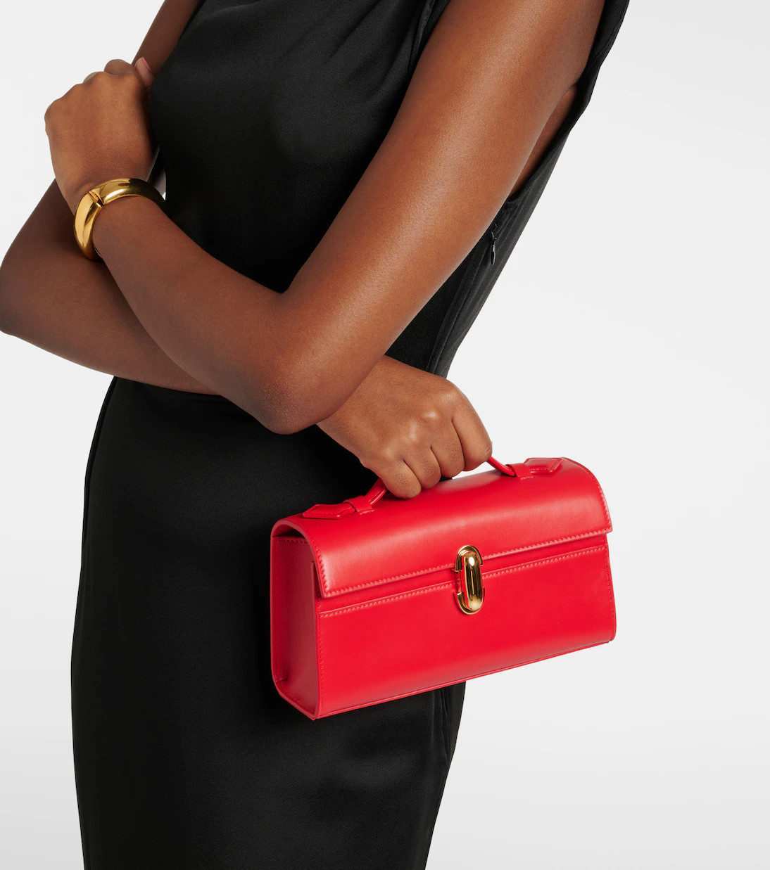 Symmetry leather top-handle bag | Mytheresa (US/CA)