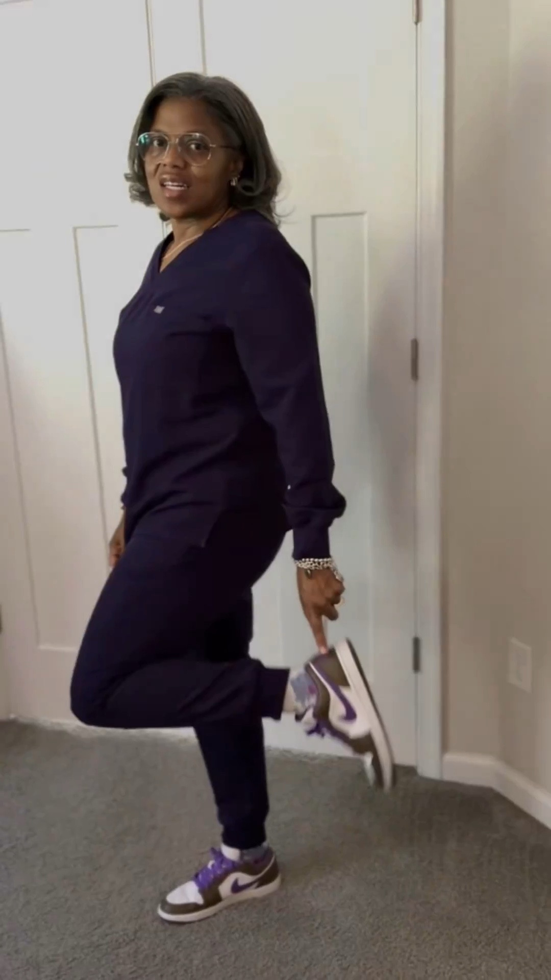 “FIGS + Jordan 1s = healthcare fly!💜🔥 #scrublife elevated.” @Nike


#ScrubStyle #HealthcareBaddie #FIGSfam #Jordan1Style #WorkFit #HealthcareStyle #OOTD #ScrubsOfTheDay #ClinicChic #FIGSlife #SneakerStyle #HealthcareHustle

#LTKOver40 #LTKMidsize #LTKShoeCrush