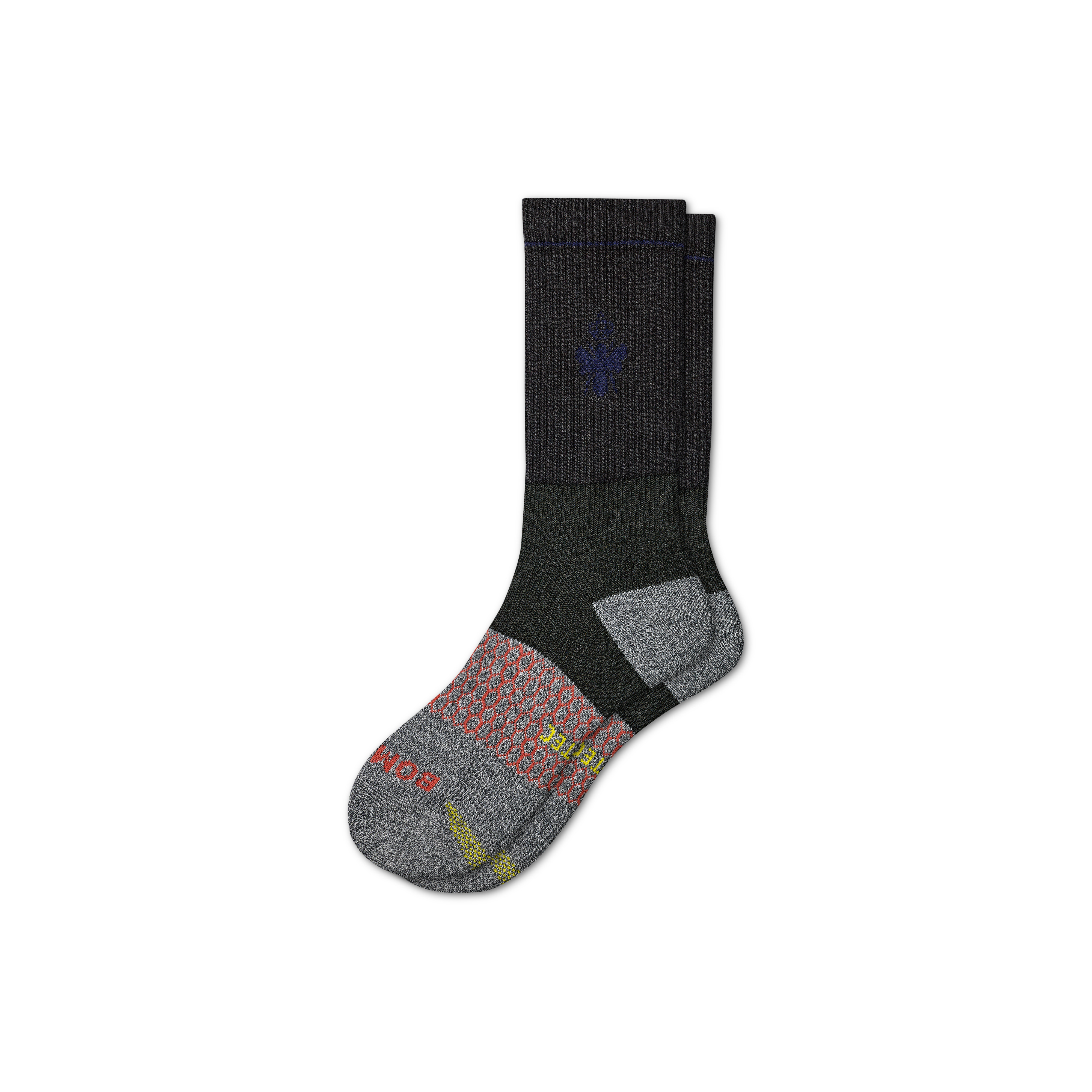 Women's Targeted Compression Sport Calf Socks - Black - Small - Merino Wool Blend - Bombas | Bombas