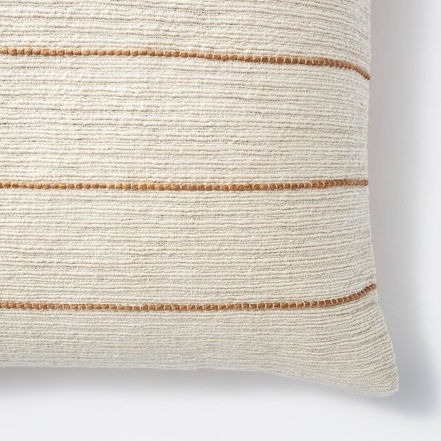 Textured Asymmetric Striped Throw Pillow -Threshold™ designed with Studio McGee | Target