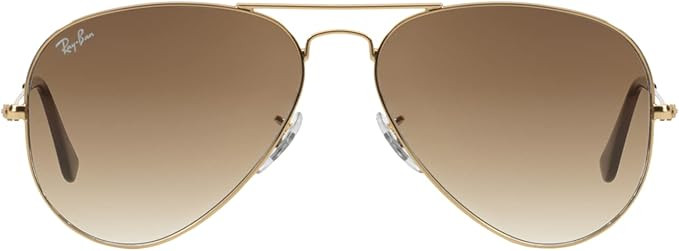 Ray-Ban RB3025 Metal Aviator Sunglasses + Vision Group Accessories Bundle | Amazon (US)