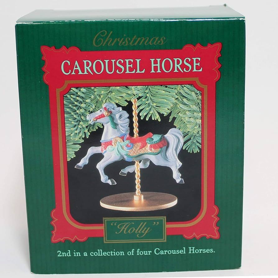 Hallmark Keepsake Ornament Carousel Horse Star 3 of 4 XPR9720 | Amazon (US)
