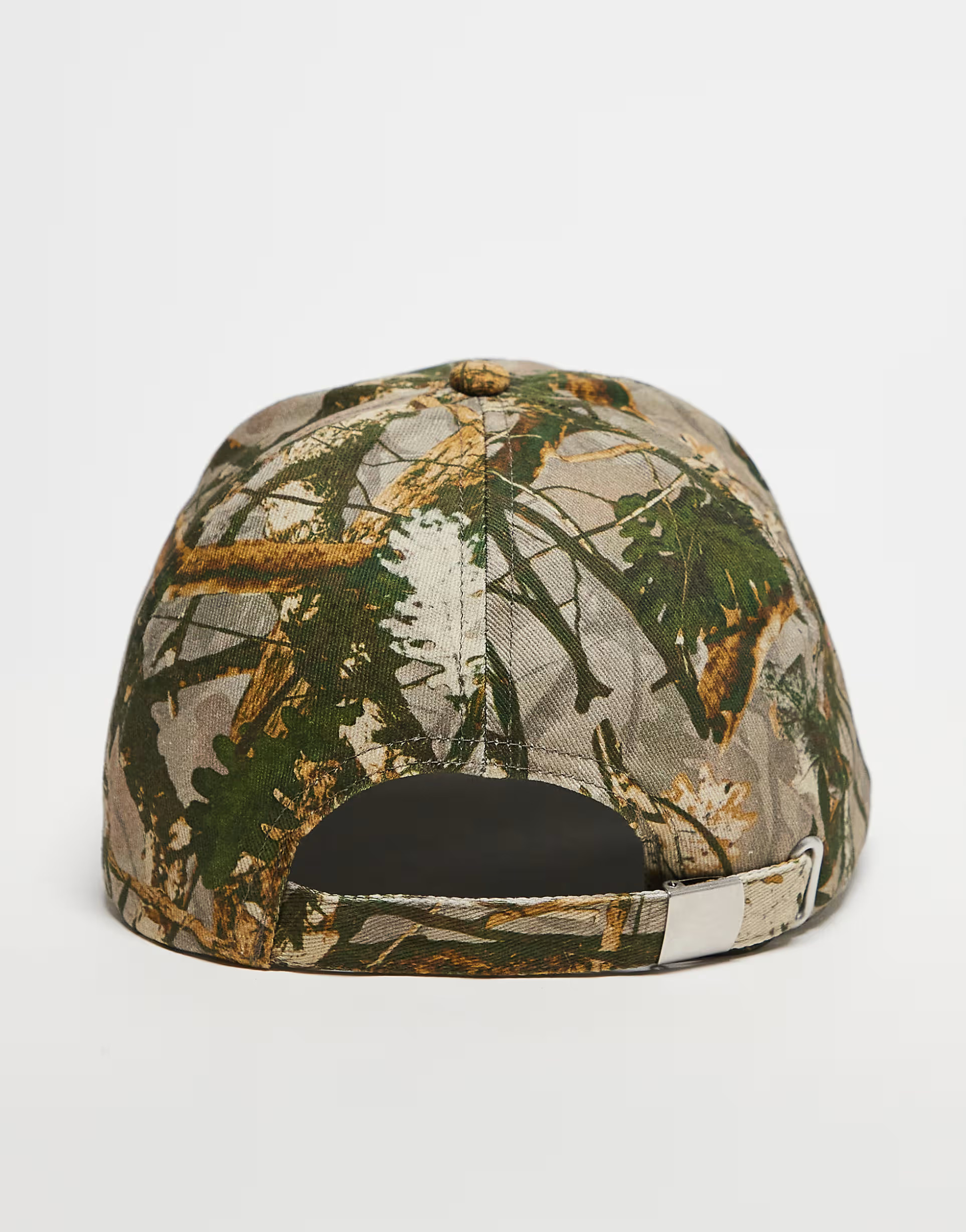 Reclaimed Vintage unisex camo cap with branding in orange | ASOS (Global)