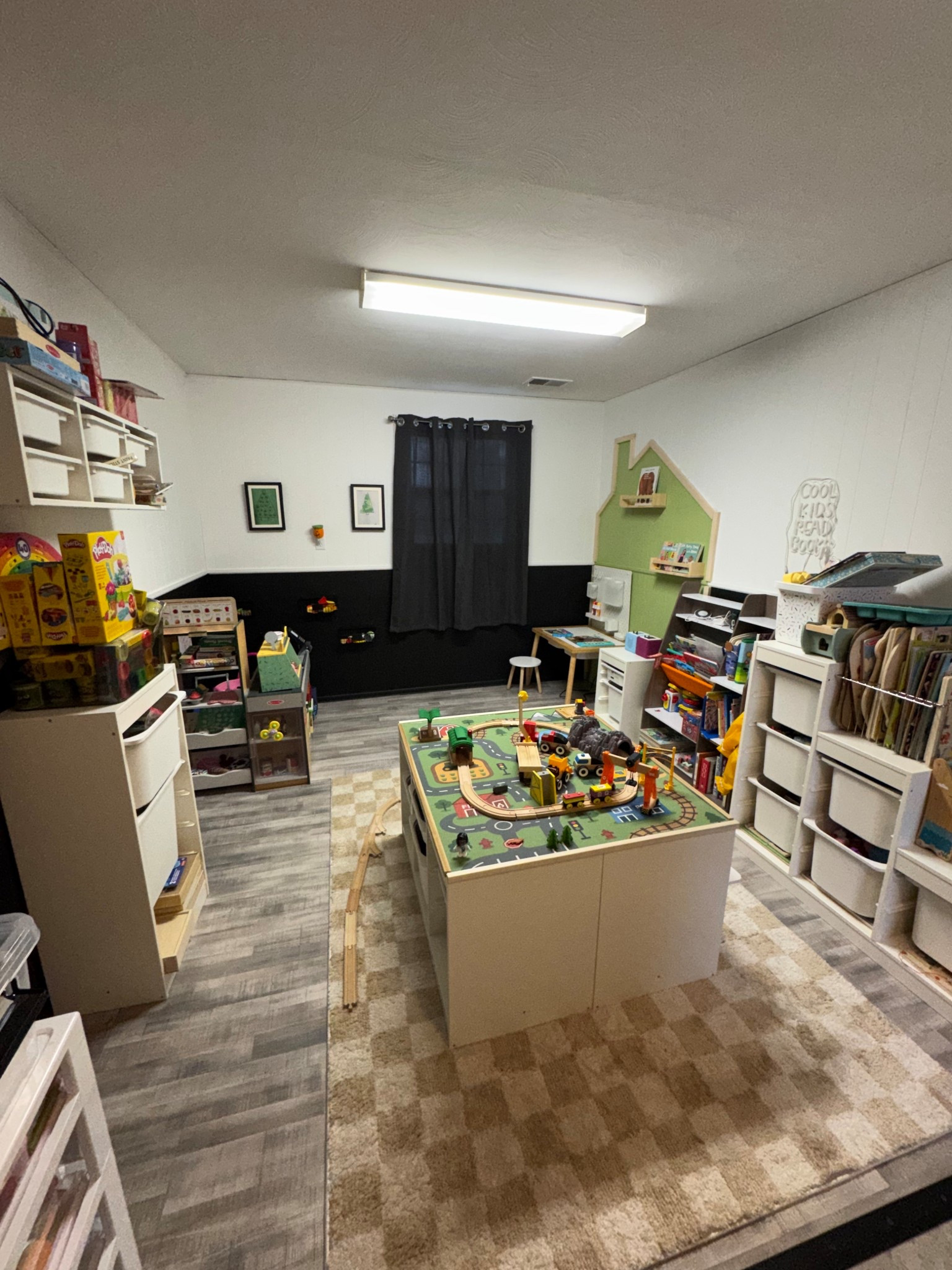 A playroom that actually works 👏
Nothing fancy — just pieces that keep toys organized, clean up easy, and still look cute. Linking everything we use in this space from the rug to the storage bins if you’re trying to simplify your playroom too.  


#ltkfinds #ltkhome #momapproved #playroomideas #toyorganization #organizedmom #kidspaces #familyhome #realhomes #affordablefinds

#LTKmomlife #LTKHome #LTKKids