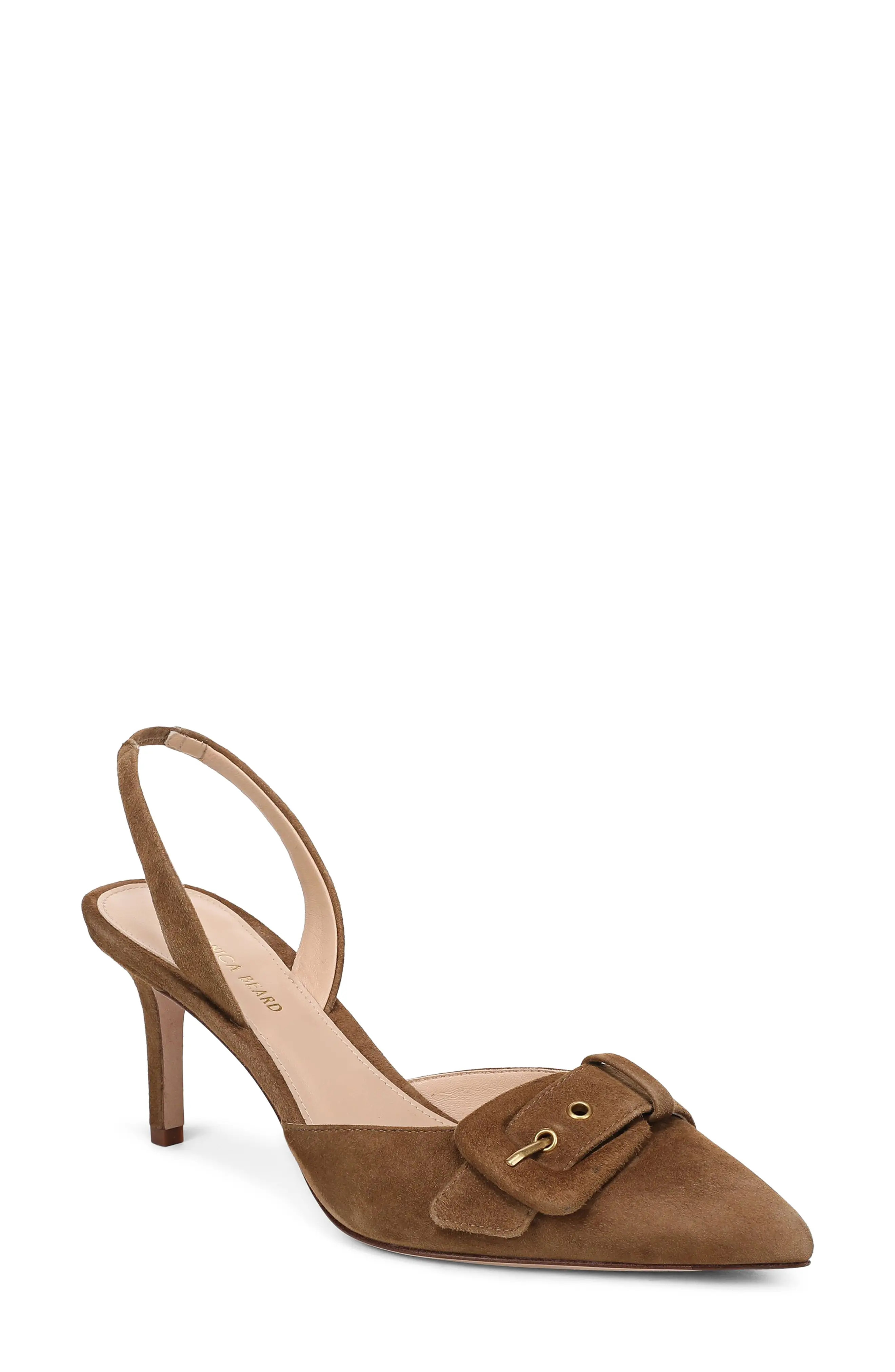 Veronica Beard Lenora Leather Slingback Pump (Women) | Nordstrom | Nordstrom