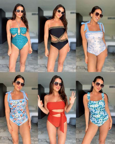 Amazon swimwear - all run TTS (medium)
Amazon one piece swimsuits
Vacation outfit
Spring break style
Summer style
Swimwear 


#LTKtravel #LTKfindsunder50 #LTKswim