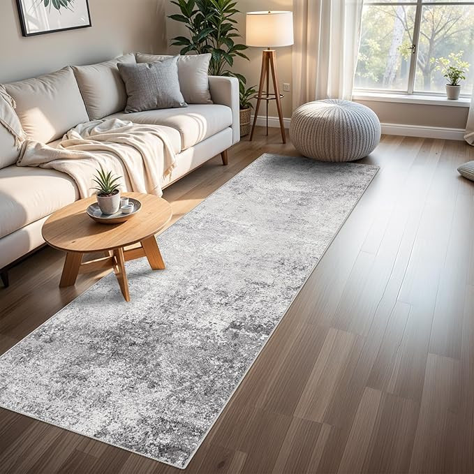 RUUGME Washable 3x8 Hallway Runner Rug - Runner Rugs Modern Stain Resistant Indoor Mat Rug Runner... | Amazon (US)