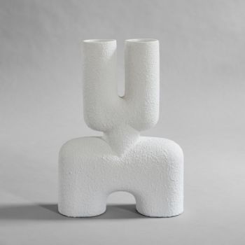 White Cobra Double Vase | Trouva (Global)