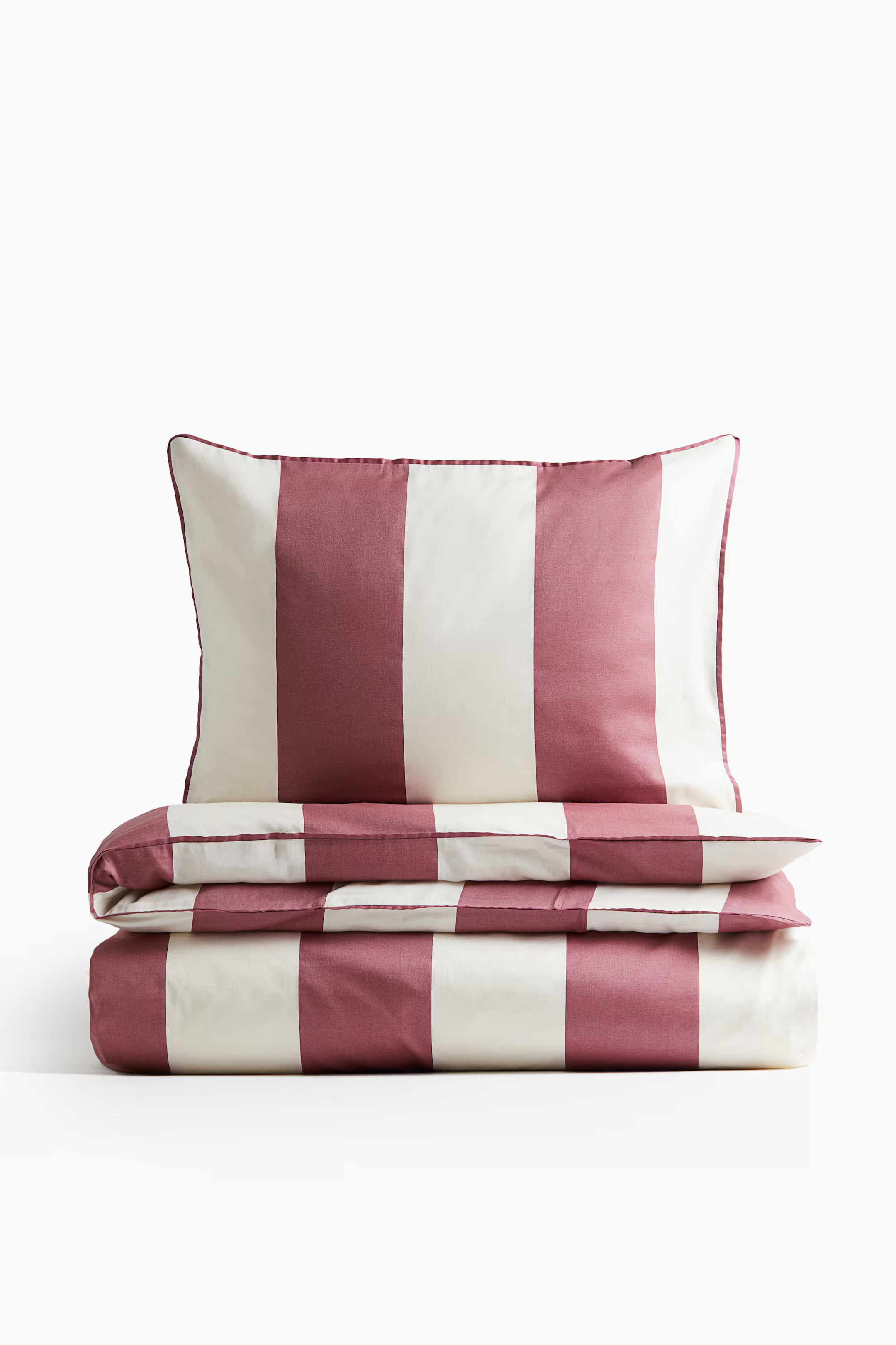 Cotton Sateen Twin Duvet Cover Set | H&M (US + CA)