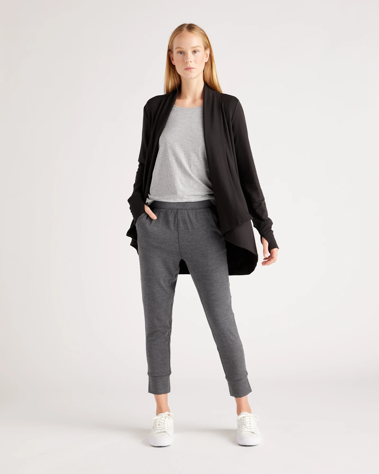 French Terry Modal Cardigan | Quince
