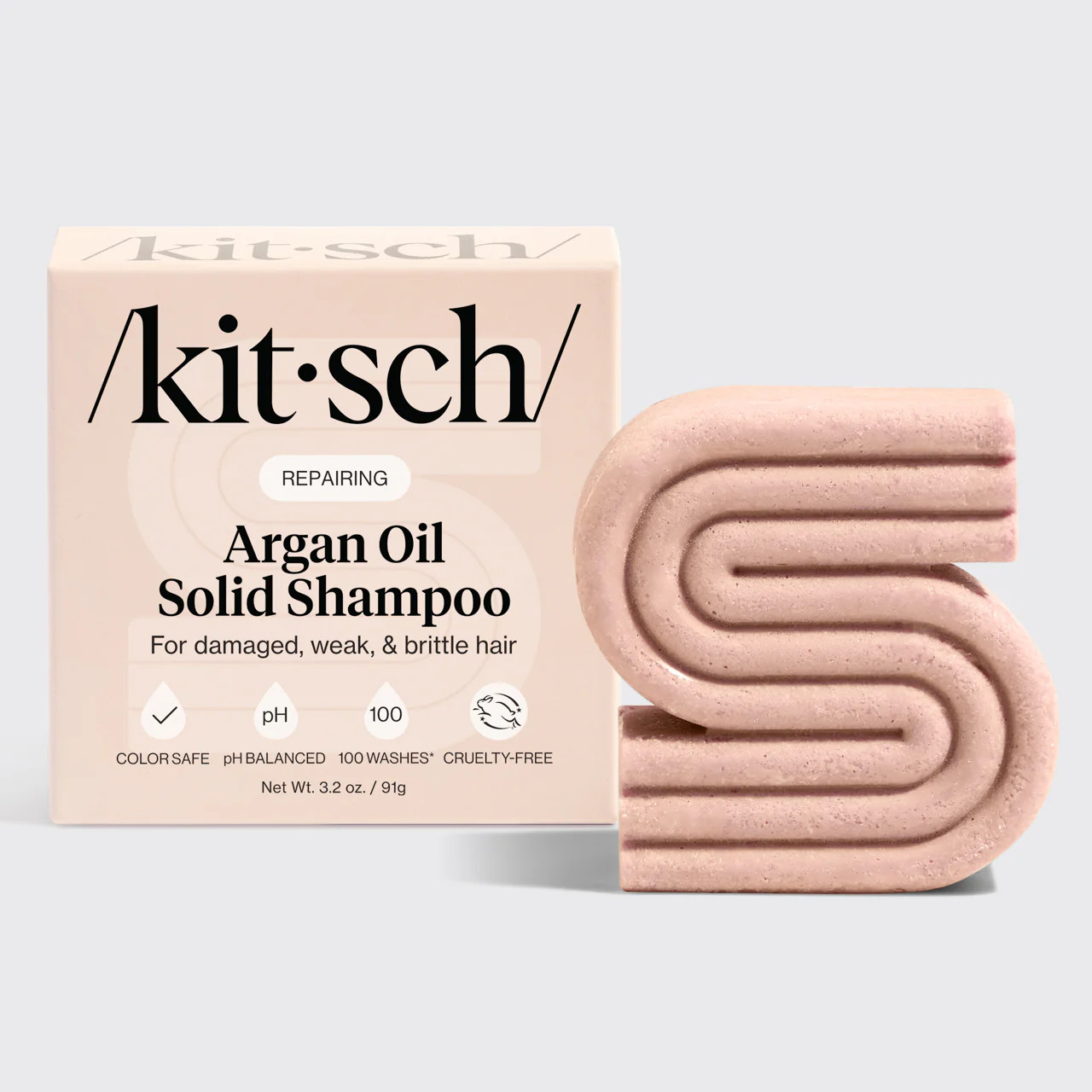 Repairing Argan Oil Shampoo Bar | Kitsch