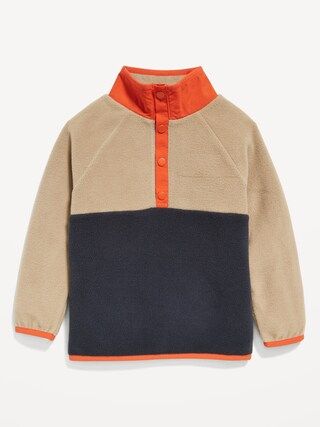 Micro Fleece Color-Block Pullover for Toddler Boys | Old Navy (US)