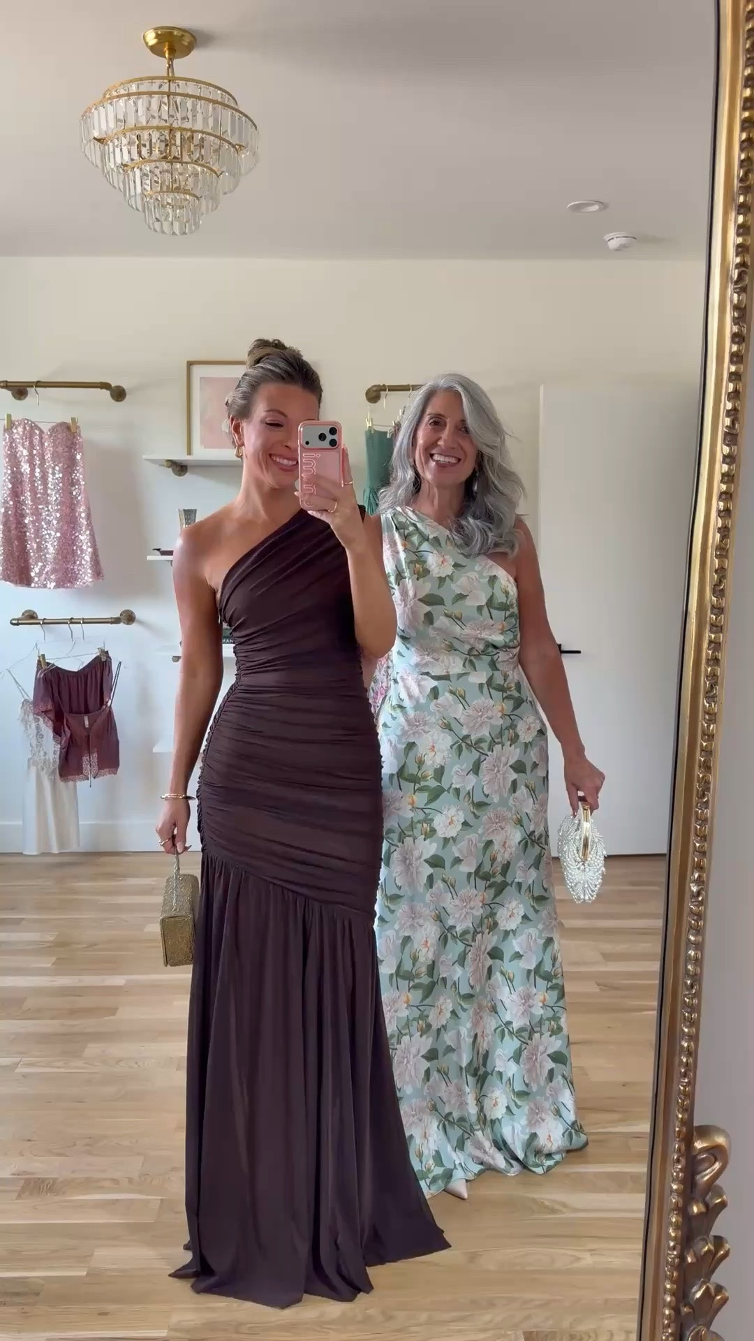 mom & me wedding guest dresses chocolate brown one-shoulder gown soft floral one-shoulder maxi dress, perfect for black tie special occasion 💍

normally wear a small/2

mom wears a medium/6

mom & me dresses, wedding guest dresses, mother of the bride, mother of the groom, wedding guest outfit ideas, black tie, cocktail attire, seasonal formal event dresses

#LTKgrwm #LTKSeasonal #LTKWedding