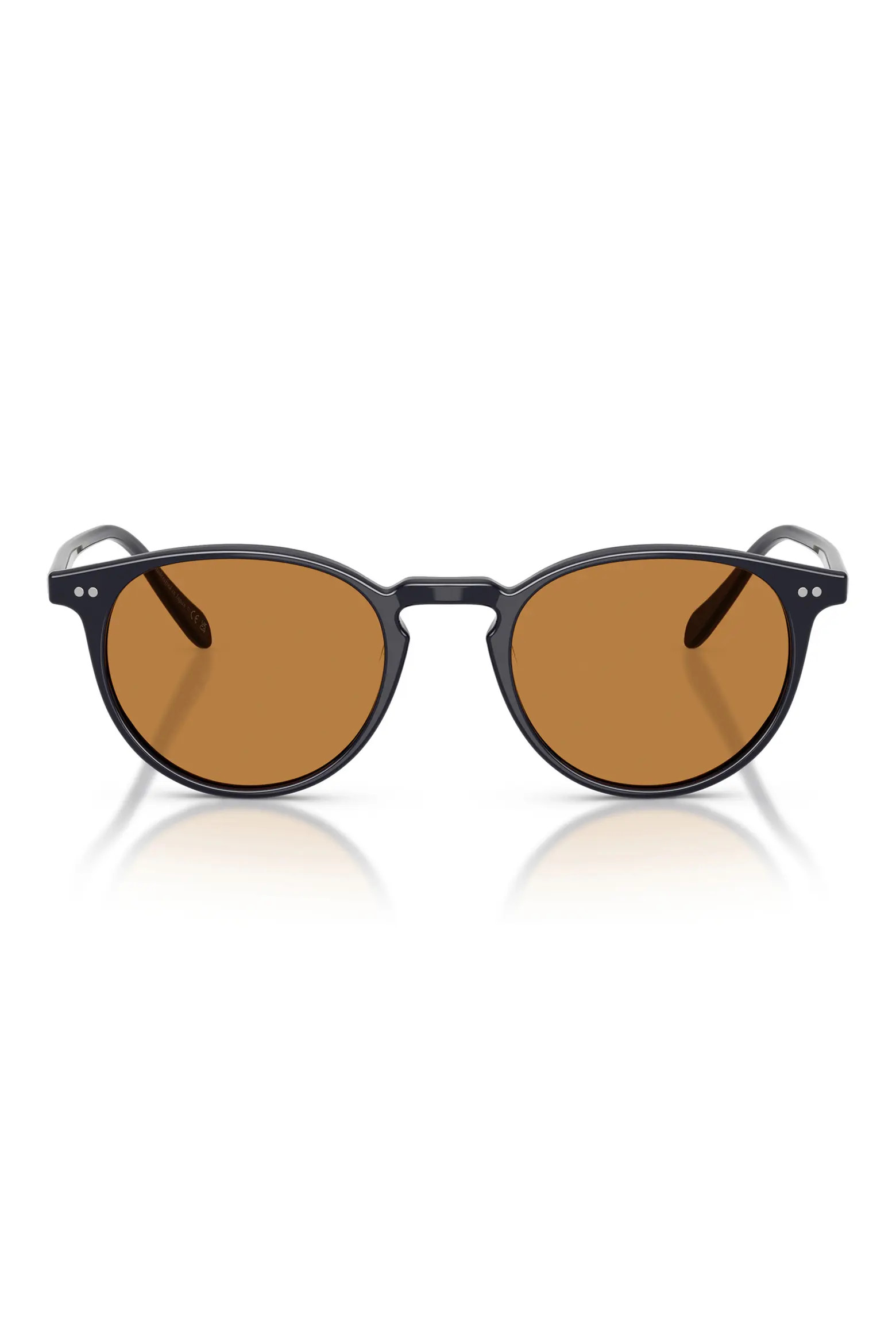 Oliver Peoples Riley 49mm Round Sunglasses | Nordstrom | Nordstrom