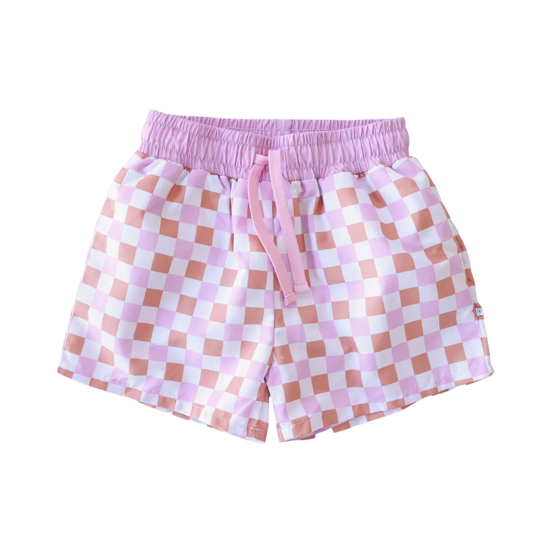 Boys Swim Trunks | Check Me Out | Caden Lane