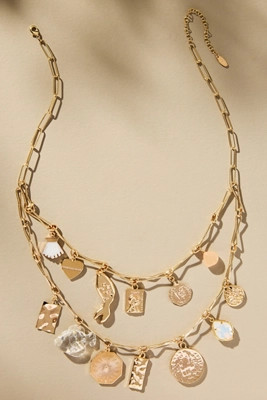Mixed Charm Necklace | Anthropologie (US)