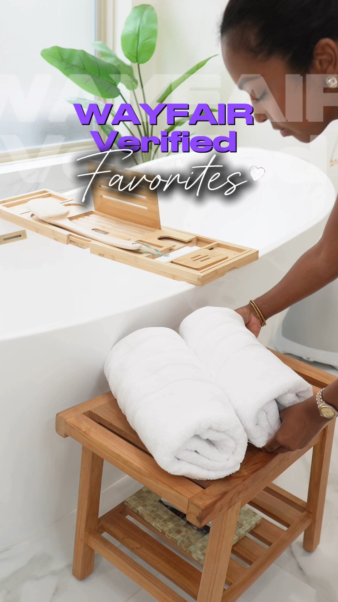 #ad Little upgrades can make the biggest difference with @Wayfair  Verified! From soft towels to closet essentials and smart storage, I'm all about finding pieces that make my home feel more organized and elevated without breaking the budget and no online regrets!
That's why I love shopping Wayfair Verified, I feel confident ordering without seeing it in person!
#WayfairVerified #WayfairPartner #Wayfair #OrganizationGoals