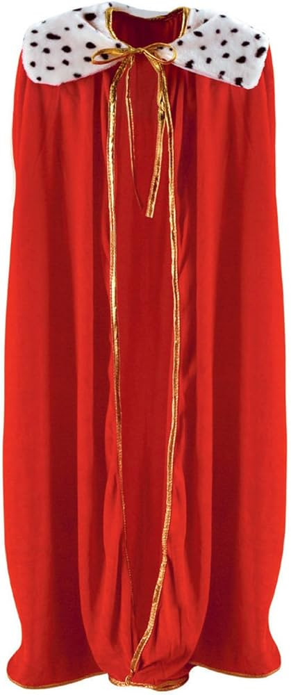 Beistle 4' 4" Adult King Queen Robe, Red (60253) | Amazon (US)