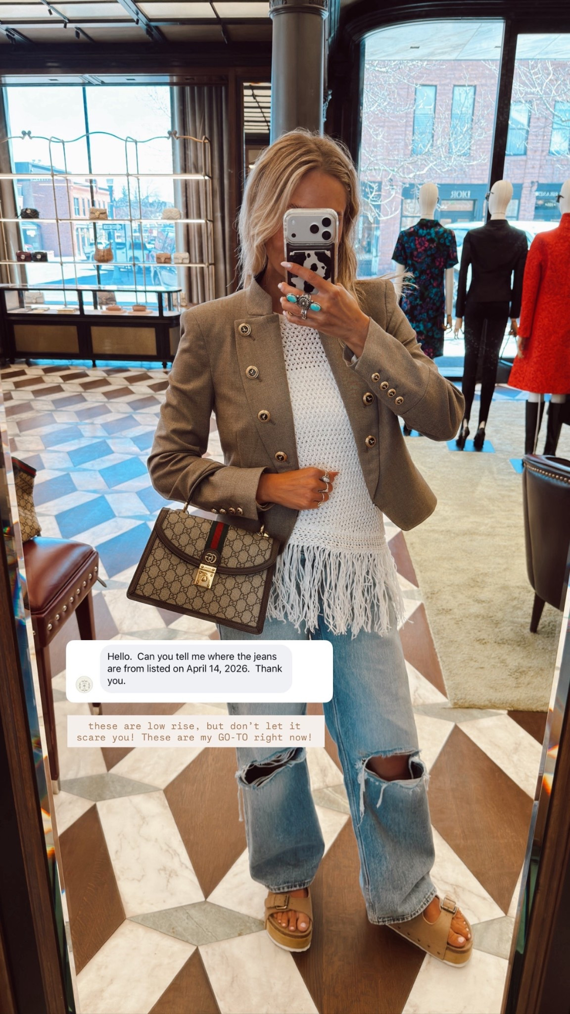 These pants are my new go-to pants— they are low rise, but don’t let it scare you. I love the distressing! 

Wearing my tts in Levi’s 

#LTKdayinmylife #LTKgrwm #LTKootd