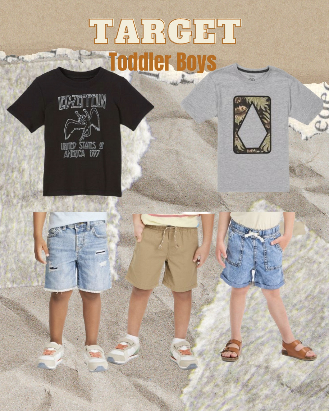 Spring and summer staples in my shopping cart from Target today. 
Toddler clothes, boys outfits, cute kids clothes, kids graphic tees, cat & jack, jean shorts, dressing on a budget, summer outfit, volcom, band tee

#LTKkids #LTKunder50 #LTKbaby