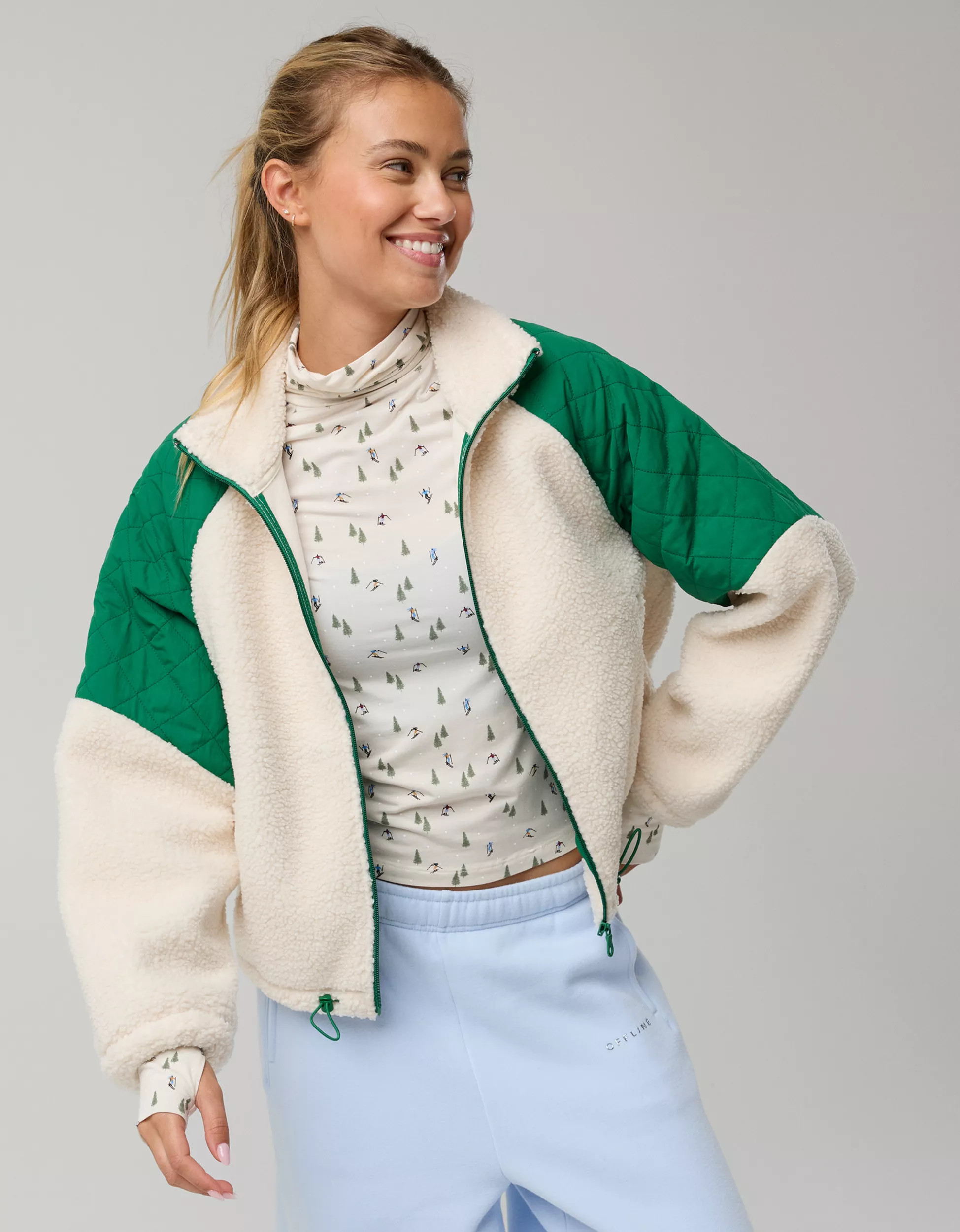OFFLINE By Aerie Fluff Love Full Zip Jacket | Aerie
